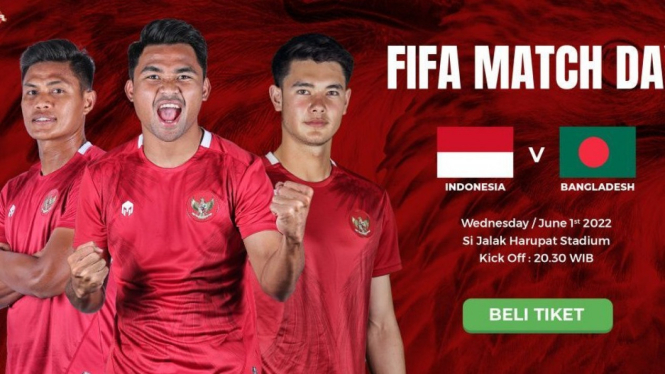 Link Live Streaming Indonesia vs Bangladesh