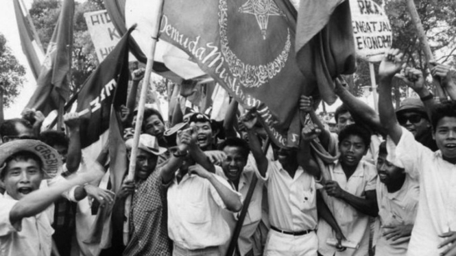 Demo besar mahasiswa pernah terjadi di era Presiden Soekarno