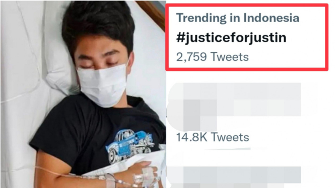 Penganiayaan di Tol Dalam Kota, netizen ramaikan #justiceforjustin