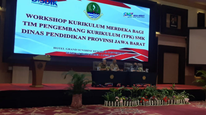 Workshop Kurikulum Merdeka Bagi SMK Dinas Pendidikan Jawa Barat