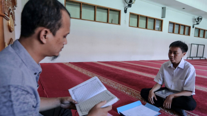 SMAN 13 Bandung menguji kompetensi pendaftar