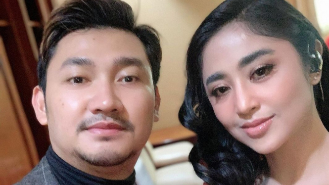 Angga Wijaya dan Dewi Perssik