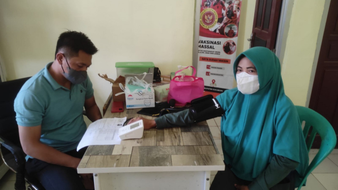 Vaksinasi di Kabupaten Sukabumi