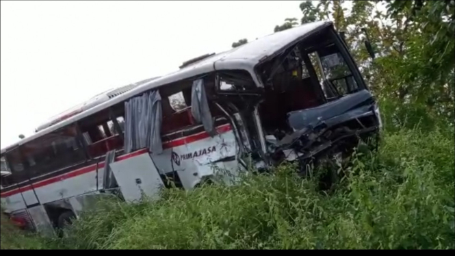 Kecelakaan maut di kilometer 93 Tol Cipali