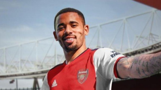 Gabriel Jesus pemain Arsenal