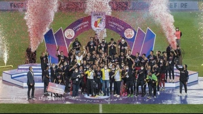 Momen kemenangan Liga 2 Persis Solo musim 2021/2022