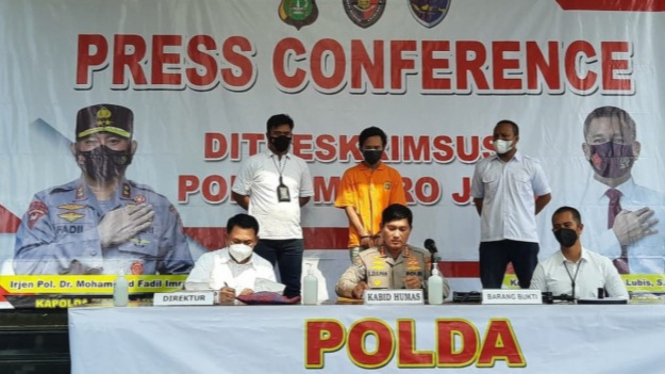 Press Conference kasus video hoax Fadil-Sambo