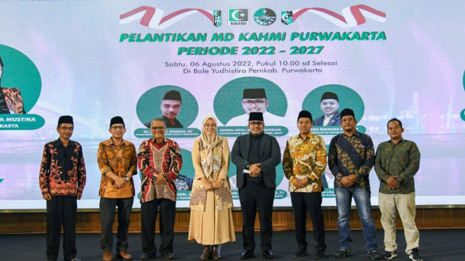 Pelantikan Pengurus MD KAHMI Purwakarta Periode 2022-2027