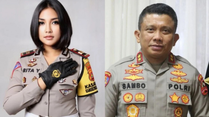 AKP Rita Yuliana dan Irjen Ferdy Sambo