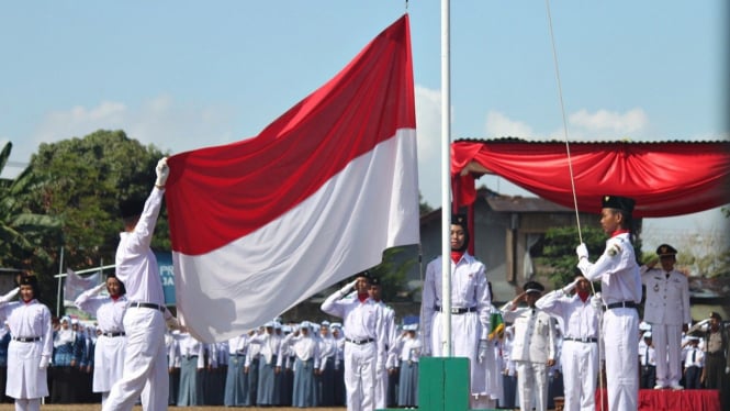 Ilustrasi kemerdekaan Indonesia