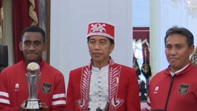 Presiden Jokowi Undang Timnas U-16