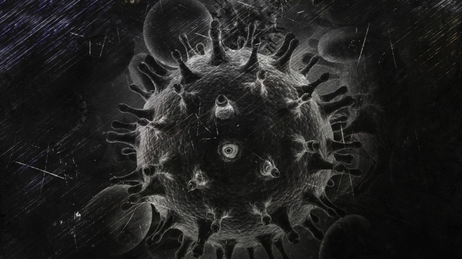 Ilustrasi virus HIV AIDS