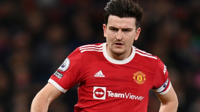 Pemain Manchester United Harry Maguire