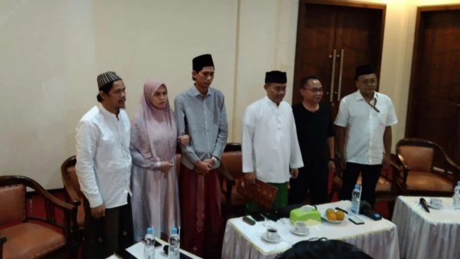 Eko Kunthadi saat bertemu dengan Ning Imaz