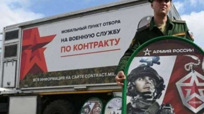 Rusia merekrut tentara bayaran pakai truk