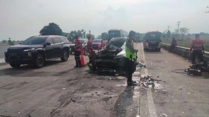 Kecelakaan di Tol Pejagan-Pemalang