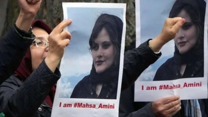 Protes atas kematian tragis Mahsa Amini di Jerman