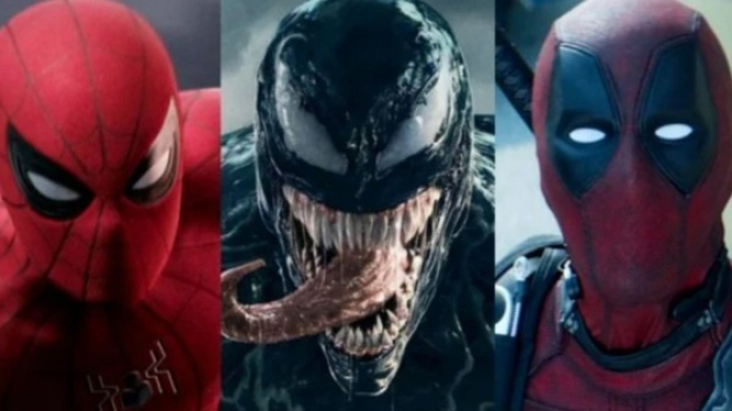 Spider Man, Venom, dan Deadpool