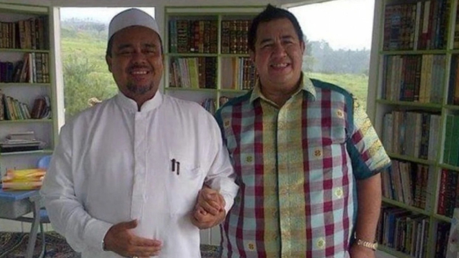 Habib Rizieq dan Pendeta Gilbert