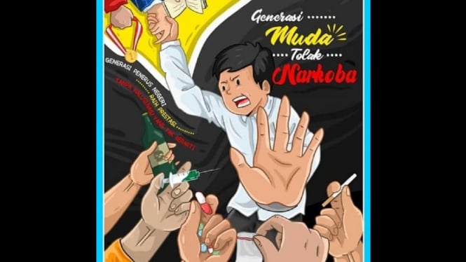 Ilustrasi Anti Narkoba