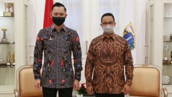 AHY dan Anies Baswedan