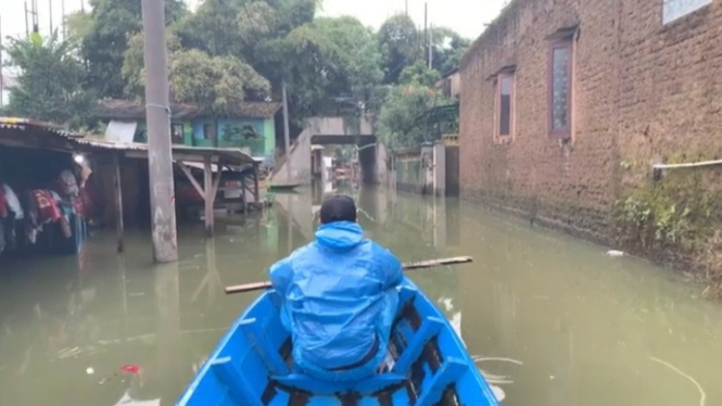 Banjir di Bandung Imbas Intensitas Hujan Tinggi