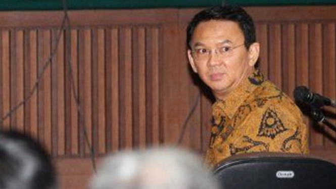 Mantan Gubernur DKI Jakarta Basuki Tjahaja Purnama atau Ahok