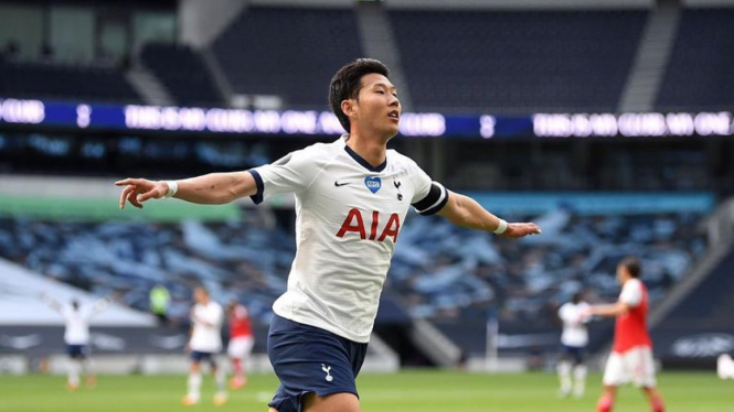 Pemain Tottenham Son Heung Min