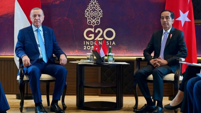 Presiden Turki, Erdogan dan Presiden RI, Jokowi