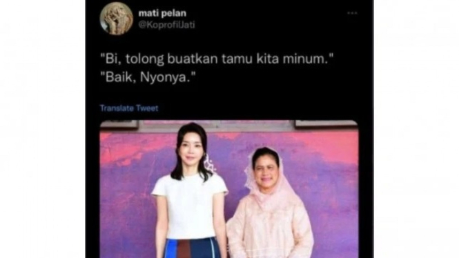 Cuitan netizen rendahkan Iriana Jokowi