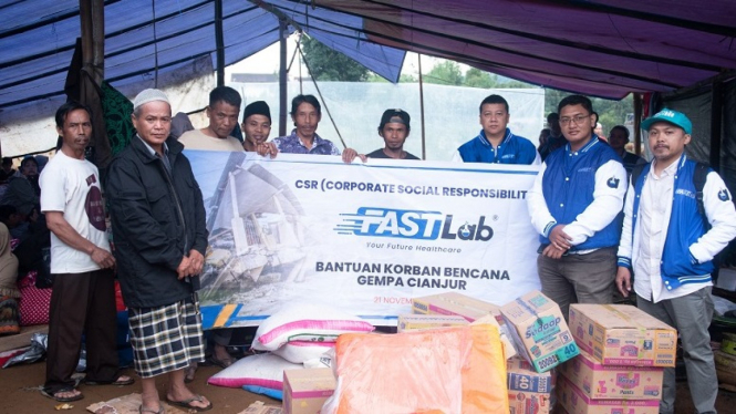 FASTLab salurkan bantuan untuk korban gempa Cianjur