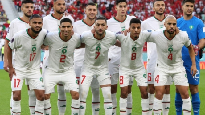 Timnas Maroko vs Timnas Belgia