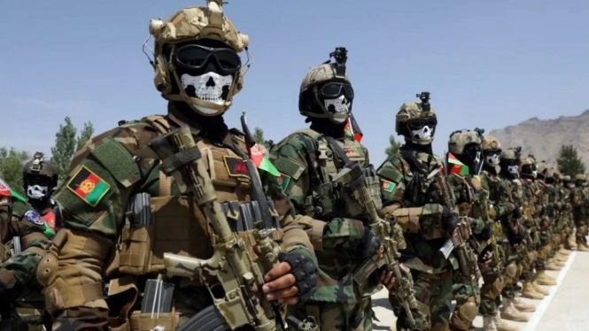 Pasukan khusus angkatan bersenjata Afghanistan