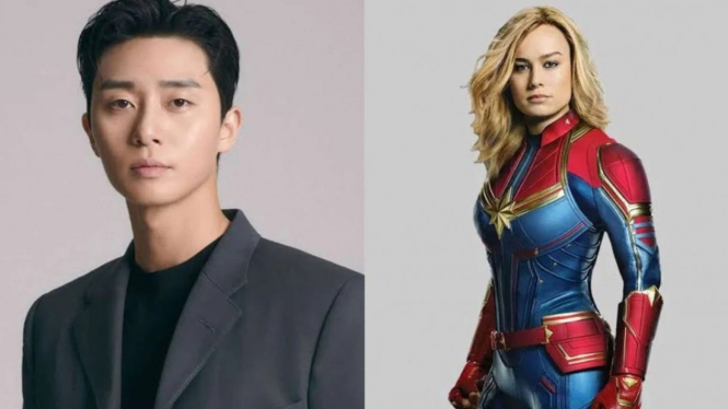 Park Seo Joon dan Captain Marvel
