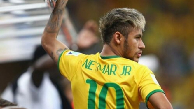 Pemain Timnas Brasil Neymar Junior
