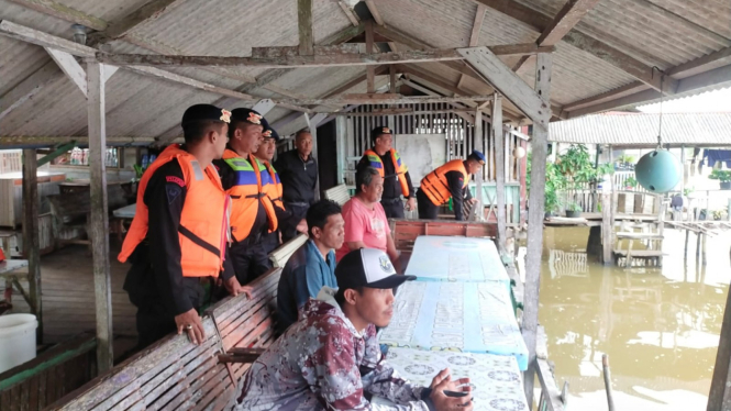 Tim SAR Brimob Aceh patroli ke tempat wisata