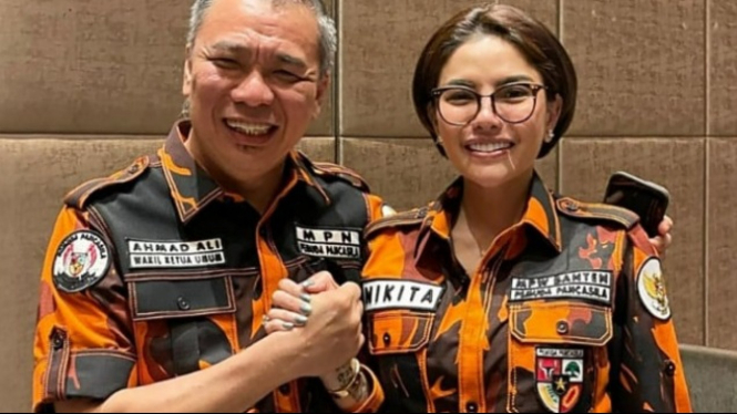 Nikita Mirzani dan Ahmad Ali (Foto Pemuda Pancasila)