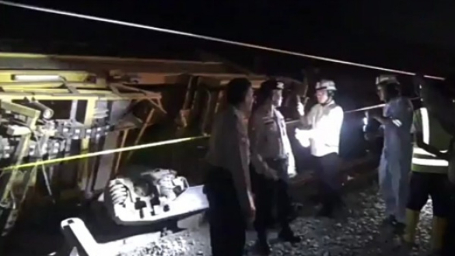 Insiden Kereta KCIC Anjlok di Bandung Barat