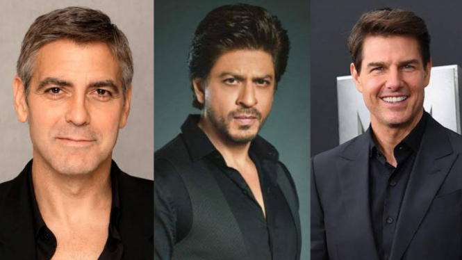 George Clooney, Shah Rukh Khan, Tom Cruise