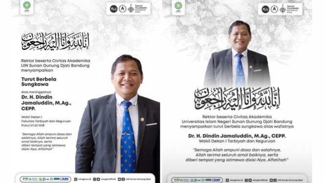 Poster Bela Sungkawa Almarhum Dr. Dindin Jamaludin