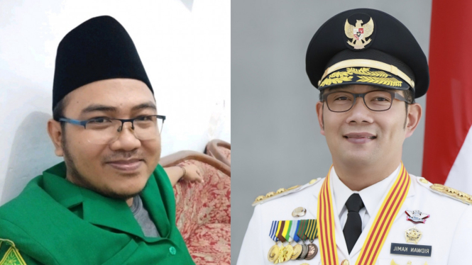 Afif Fuad Saidi dan Gubernur Jawa Barat Ridwan Kamil