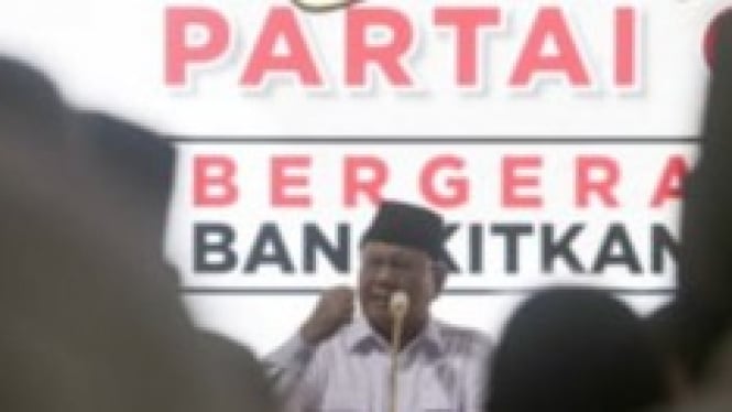 Servie Indikator Politik Prabowo Unggul