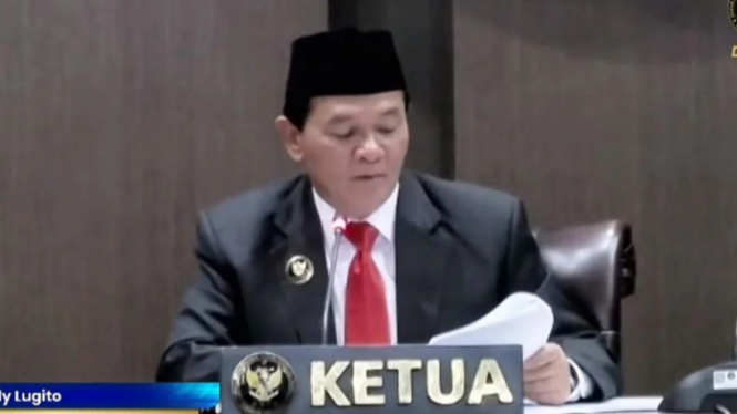 Ketua KPU RI Hasyim Asyari