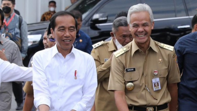 Jokowi dan Ganjar