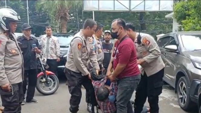 Pelaku penembakan di kantor pusat MUI, Jakarta, diamankan aparat