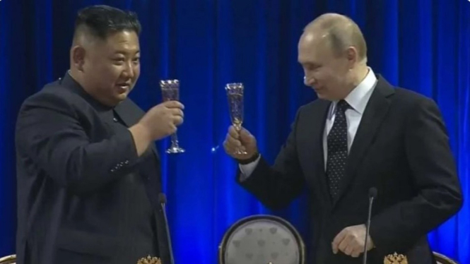 Kim Jong Un dan Putin