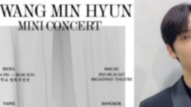 Hwang Minhyun Gelar Konser Mini Solo Di jakarta