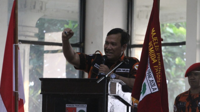 Ketua MPW Pemuda Pancasila Jawa Barat Dian Rahadian