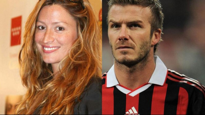 Rebecca Loos dan David Beckham.