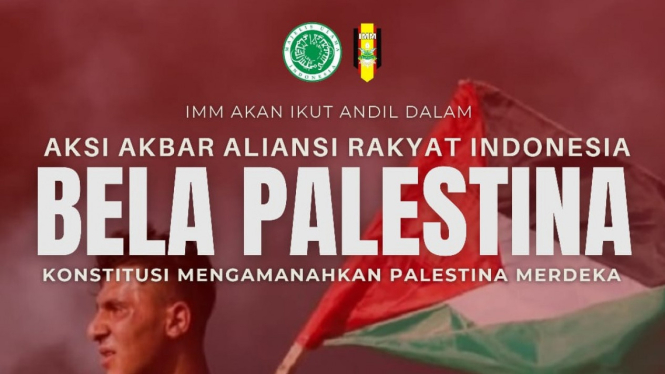 IMM ikut serta dalam aksi bela Palestina